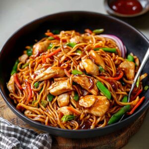 Hakka Noodles - Chicken